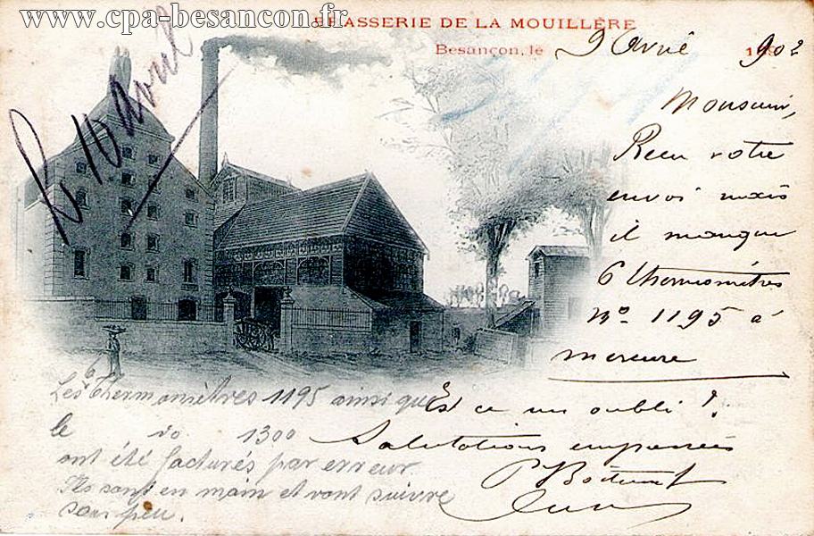 Besançon - BRASSERIE DE LA MOUILLÈRE
